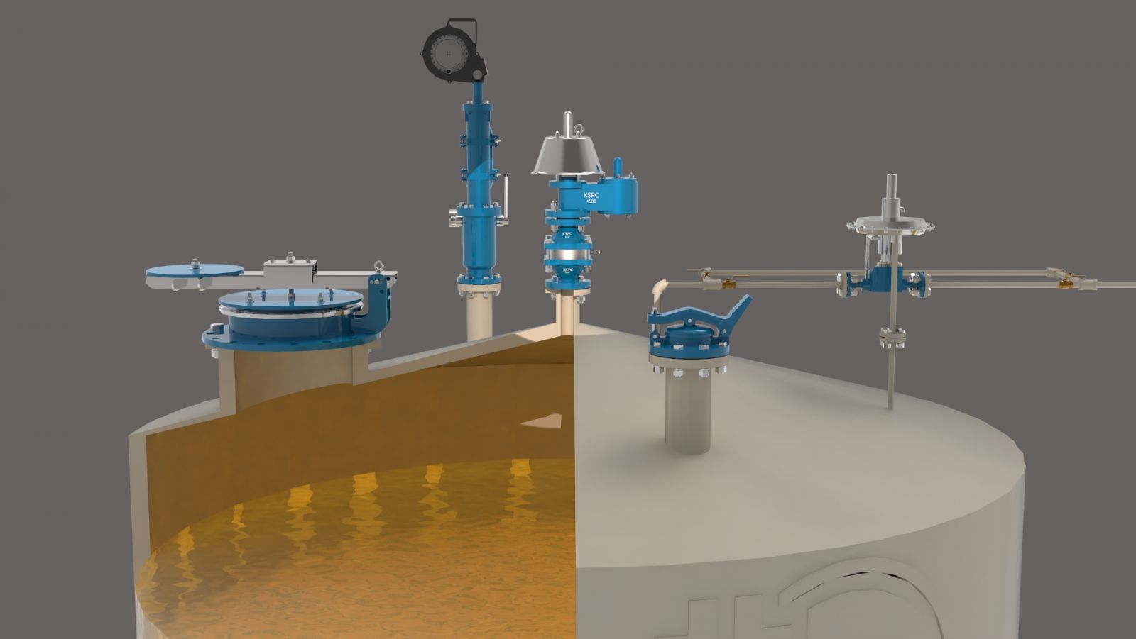 KSBBFI TYPE Breather Valve & Flame Arrester A216WCB